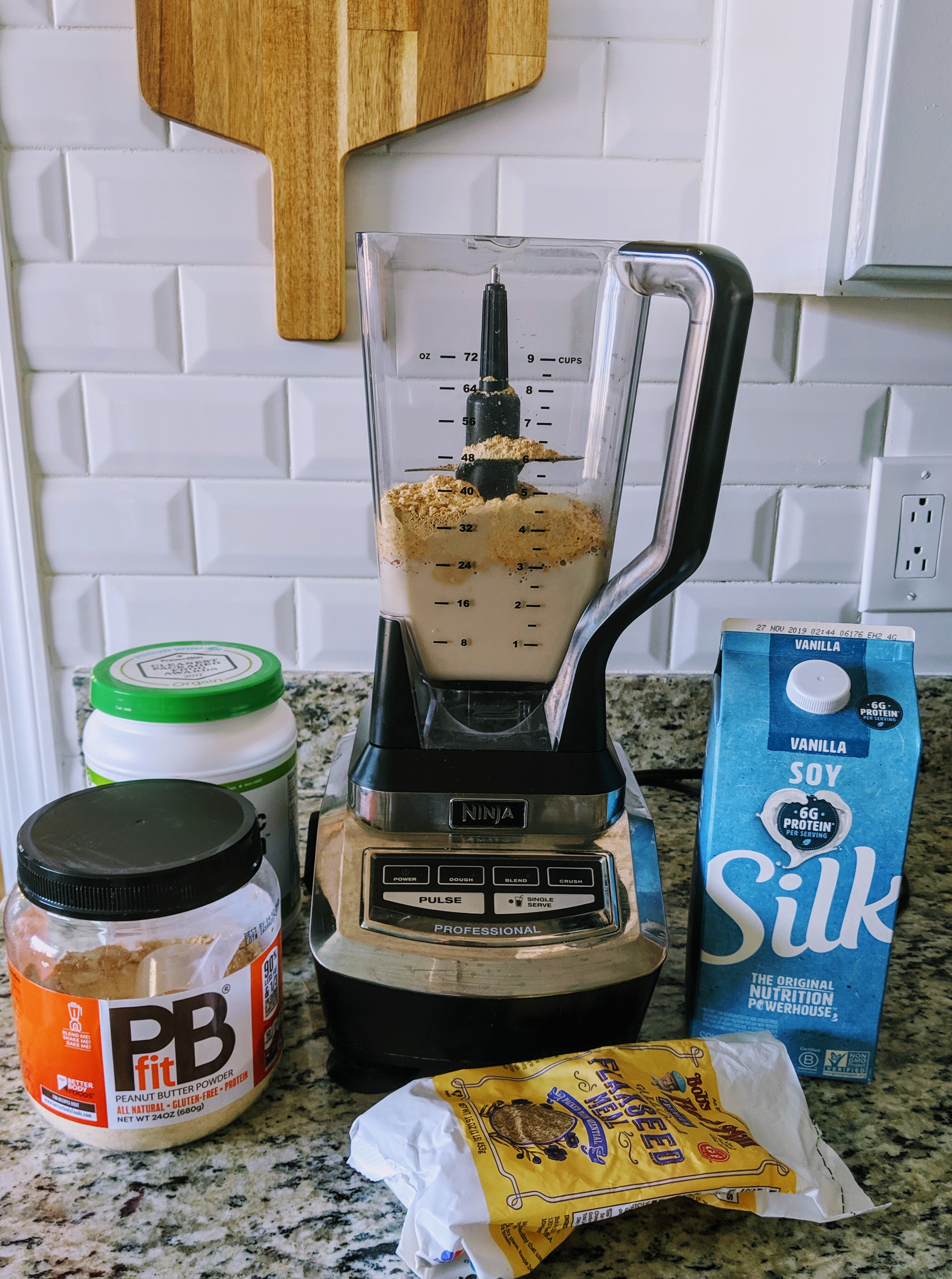 Peanut Butter Vanilla Protein Shake - Artful Dishes